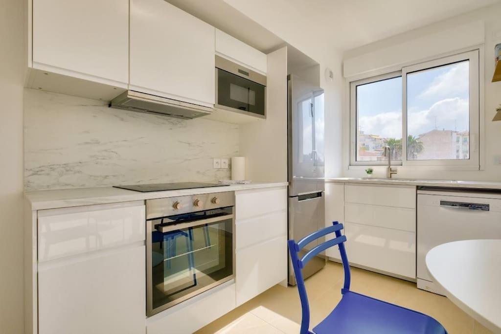 T2 Avec Terrasse Et Parking Prive Au Coeur De ניס מראה חיצוני תמונה