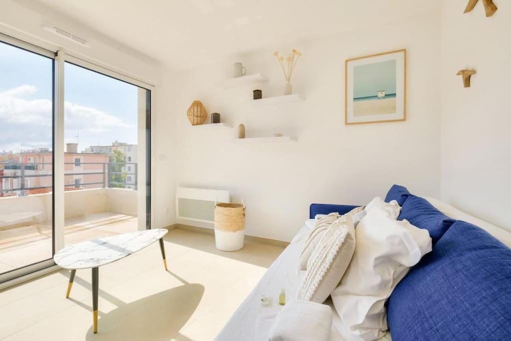 T2 Avec Terrasse Et Parking Prive Au Coeur De ניס מראה חיצוני תמונה