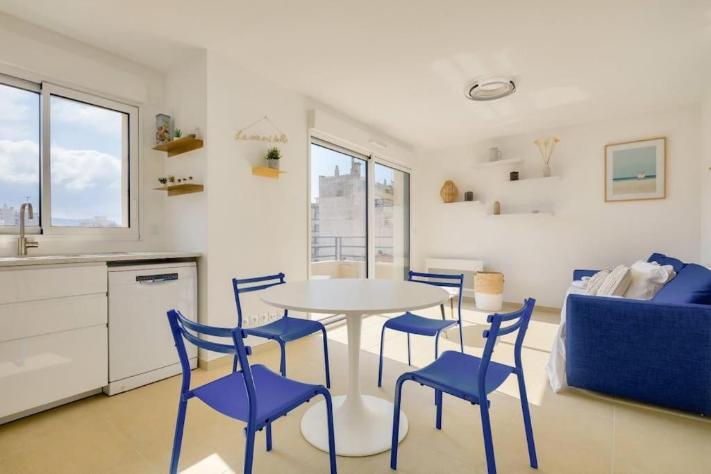 T2 Avec Terrasse Et Parking Prive Au Coeur De ניס מראה חיצוני תמונה